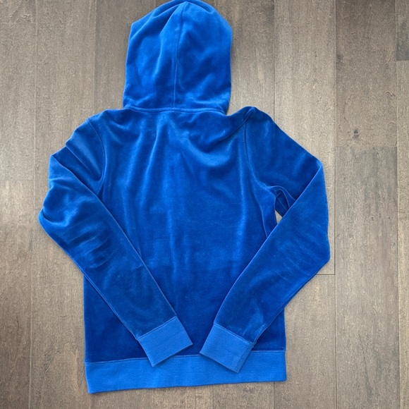 Juicy Couture Royal Blue Velour Hoodie - Picture 4 of 4